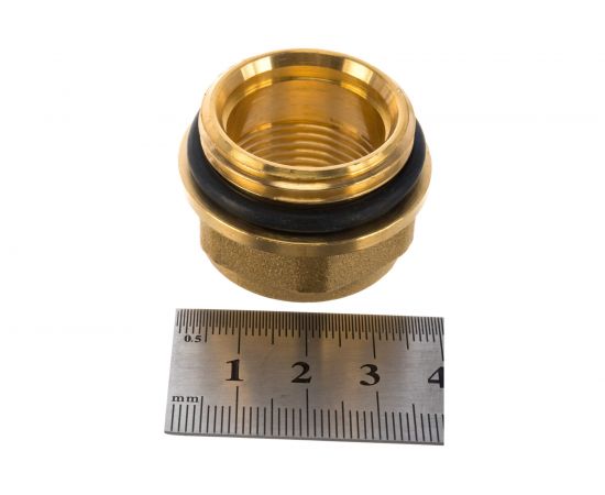 Латунный переходник с уплотнением FAR 1" x 3/4" FK 4199 134 – изображение 5