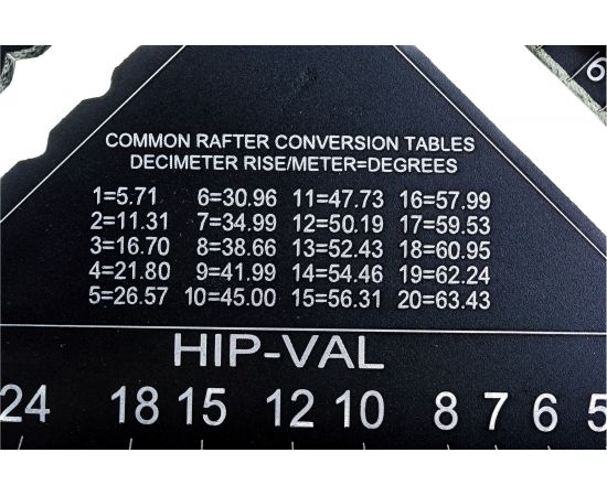 Столярный угольник Свенсона SKRAB 175 мм, AL, метрический 40337 – изображение 5