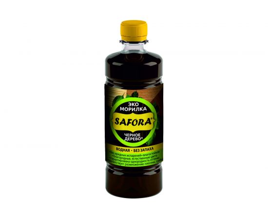 Морилка для дерева SAFORA водная, черное дерево, 500 мл 008 – изображение 7