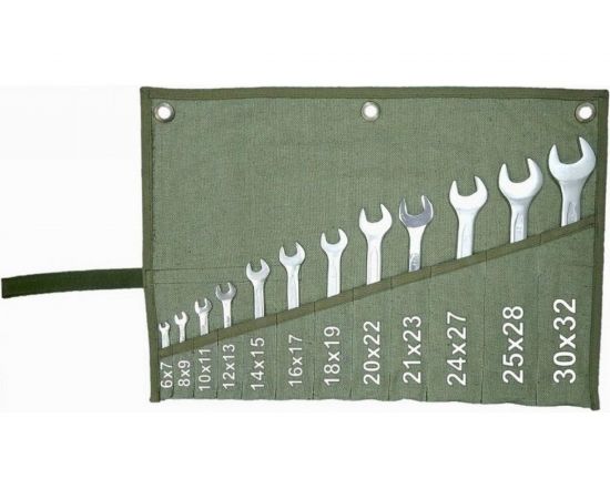 Сумка-скрутка для рожковых (накидных, гаечных, комбинированных) ключей a&p group 6-32 мм 12 SRKB37 