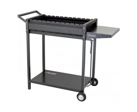 Сварной мангал на колесах PALISAD Camping 662х390х152/805мм, сталь 2 мм, кочерга 69669 