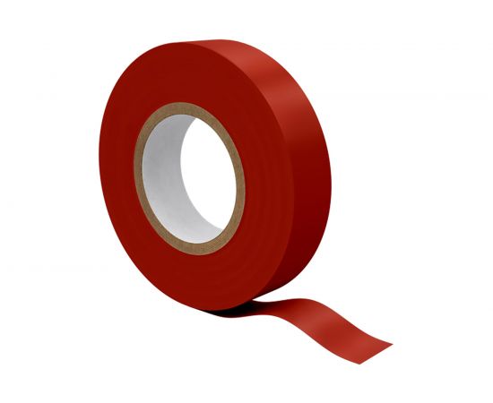 Изолента REV ПВХ 0,13х15мм красная 20м DIY 28682 0 