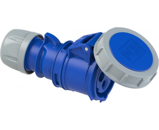 Кабельная розетка PCE 16А 230V 1P+N+E IP67 2132-6 