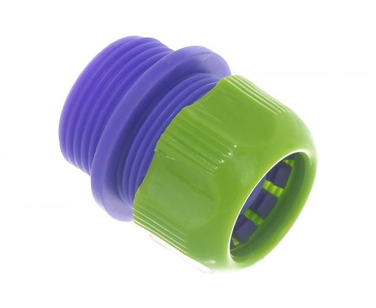 Пластмассовый соединитель Palisad для шланга 1/2 с внешней резьбой 3/4 66145 