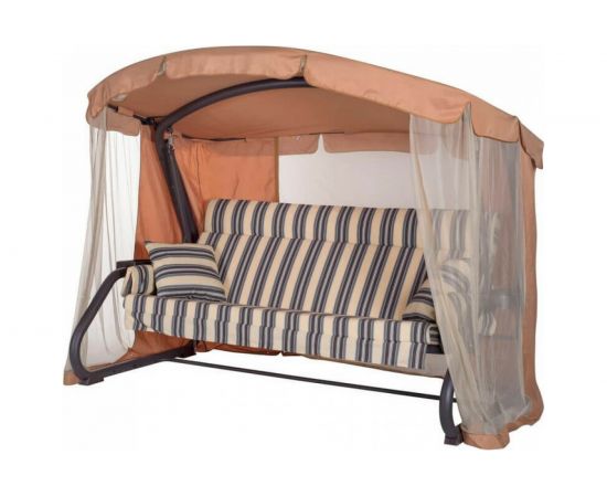 Садовые качели Удачная Мебель Империя, цвет шоколад, A43C.006 УТ-00020071 