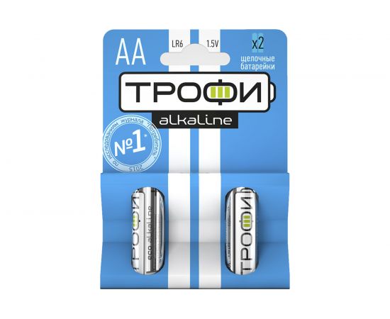 Элемент питания Трофи LR6-2BL C0034926 