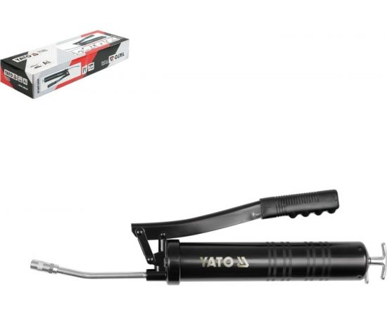 Шприц YATO плунжерный для смазки 400мл с твердым наконечником YT-0705 