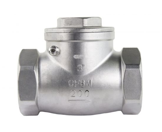 Обратный поворотный клапан DN.ru SCV-316 Ду15 Ру16 резьбовой 12072134795 