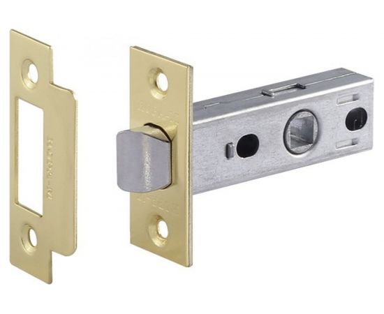 Дверная защелка НОРА-М С-45 SB мат. латунь 9008 