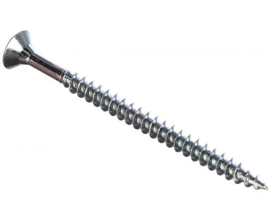 Саморез Стройметиз 5,0х70 универсальный, белый цинк уп. 250 шт. 2150898 