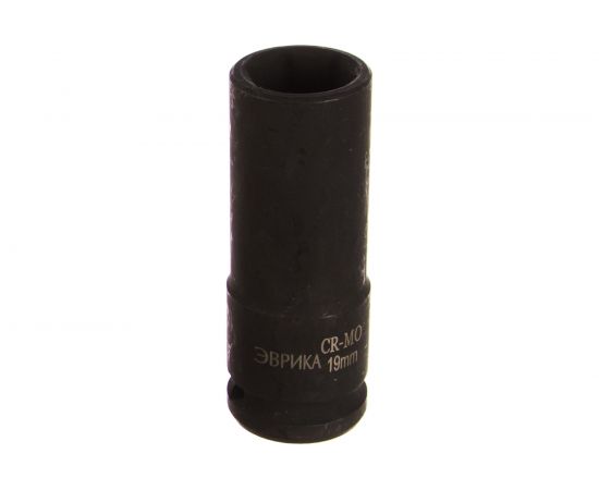 Головка торцевая 6-гранная ударная глубокая (19 мм; 78 мм; 1/2") с держателем ЭВРИКА ER-95812H 