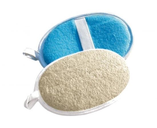 Мочалка из люфы YORK овал 015050 