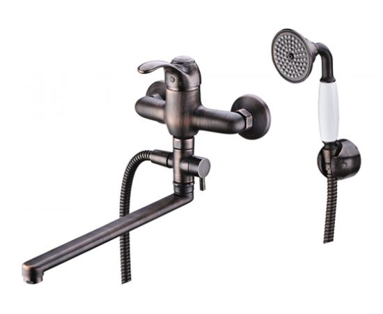 Смеситель для ванны с длинным изливом WasserKRAFT Isar 1302L 