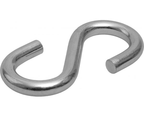 S-образный оцинкованный крюк 25 шт. (8 мм; ТФ5) Зубр 4-304565-08 