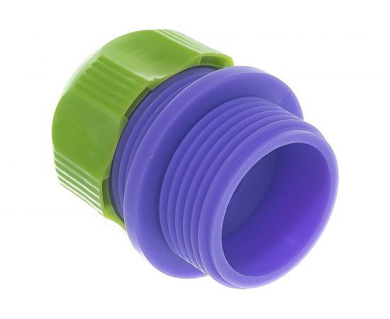 Пластмассовый соединитель Palisad для шланга 1/2 с внешней резьбой 3/4 66145 – изображение 2