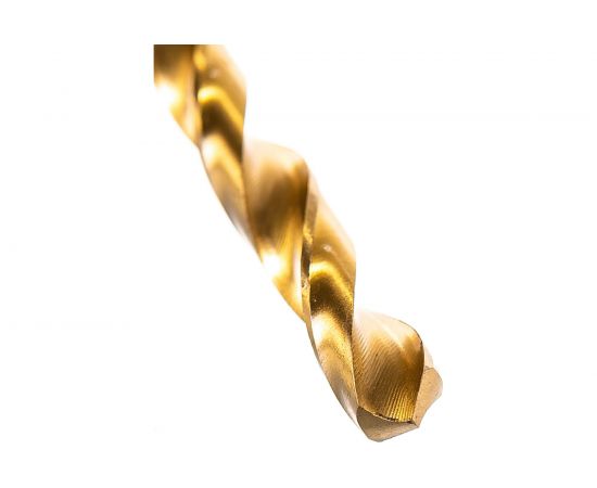 Сверло по металлу Туламаш цилиндрический хвостовик 5.5 мм А1 Р9 нитрид титана ТМ 55284 – изображение 2