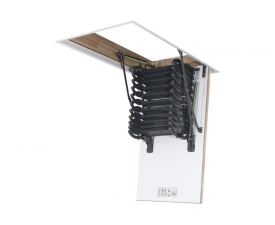 Ножничная лестница FAKRO LST 60х120 см, высота 280 см 860426 – изображение 2