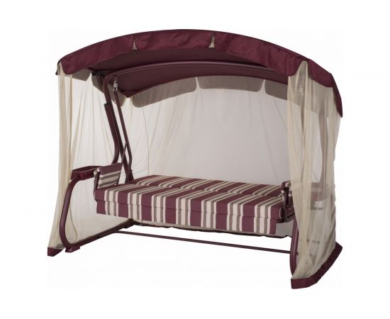 Садовые качели Удачная Мебель Милан, цвет винный, A51R.304 УТ-00021241 – изображение 2