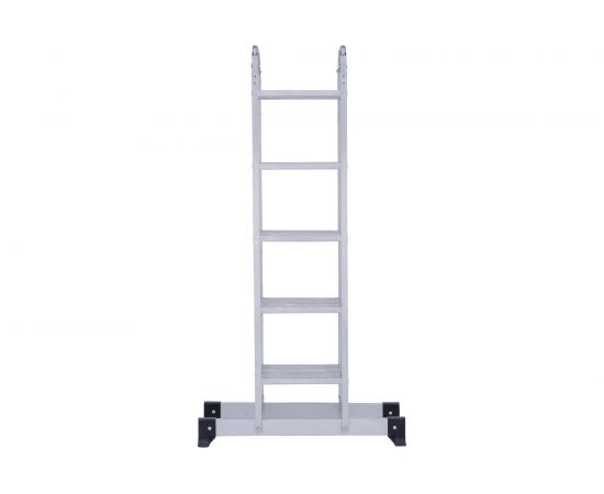 Четырехсекционная лестница-трансформер Новая Высота 4х5 ступеней 1320405 – изображение 3