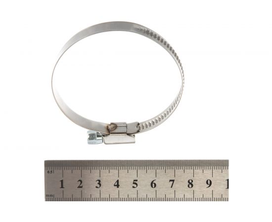 Хомуты Зубр ЭКСПЕРТ нерж. сталь накатная лента 9мм 40-60мм 5шт 3787-40-60 – изображение 3