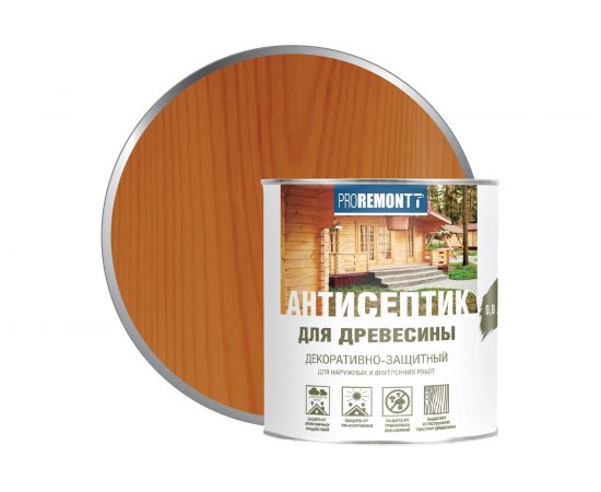 Антисептик Proremontt деревозащитное средство тик 0,8 л Лк-00004639 – изображение 3