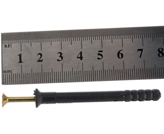 Дюбель-гвоздь VIPКрепеж потайной бортик 6х60 5 шт 10814 VIP – изображение 3