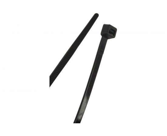 Кабельная стяжка ЭРА 5x300 мм, черный, упаковка, 100 штук Б0039394 – изображение 3