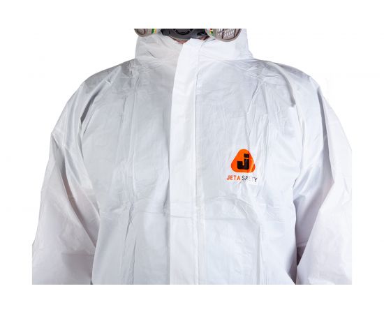 Комбинезон химзащиты из нетканого материала Jeta Safety MP JPC60 плотность 65 г/м2, размер 52-54/XL JPC60-XL – изображение 4
