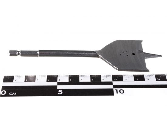 Сверло перовое по дереву (50 мм; шестигранный хвостовик) vertextools 1133-50 – изображение 4