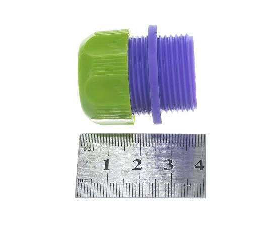 Пластмассовый соединитель Palisad для шланга 1/2 с внешней резьбой 3/4 66145 – изображение 4