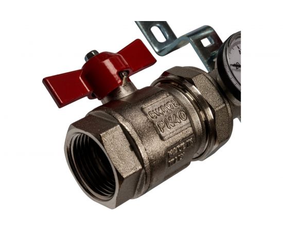 Коллектор из нержавеющей стали в сборе с расходомерами STOUT 4 выхода SMS 0907 000004 – изображение 4