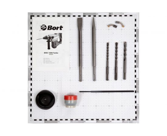 Электрический перфоратор Bort BHD-1000-TURBO 98296594 – изображение 4