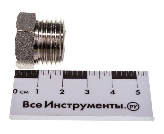СТМ Футорка 1/2" x3/8", штуцер-гайка CRB12M38 – изображение 5
