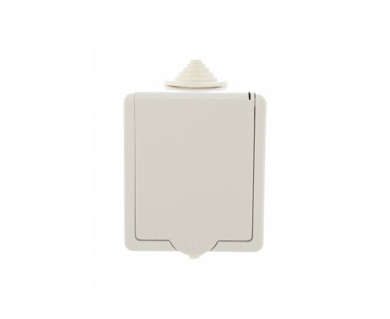 Розетка Кунцево-Электро брызгозащищенная открытой установки с з/к одноместный IP44 16А РА16-660 5906 – изображение 5