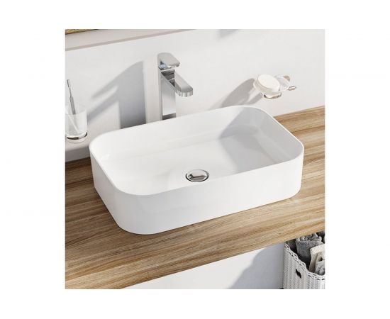 Умывальник Ravak CERAMIC 550 R SLIM белый XJX01155002 – изображение 5