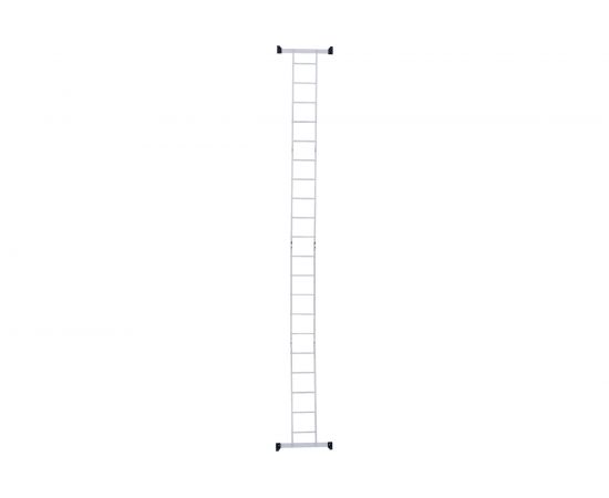 Четырехсекционная лестница-трансформер Новая Высота 4х5 ступеней 1320405 – изображение 9