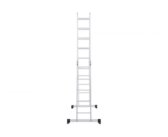 Четырехсекционная лестница-трансформер Новая Высота 4х5 ступеней 1320405 – изображение 10