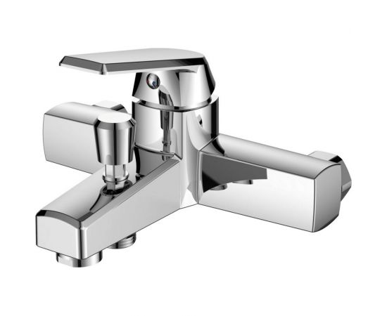 Полимерный смеситель для ванны, хром OneLife P02-100cr 