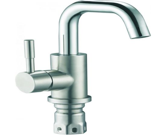 Смеситель для раковины умывальника G-lauf с поворот изливом, хром ZAP1-A090 