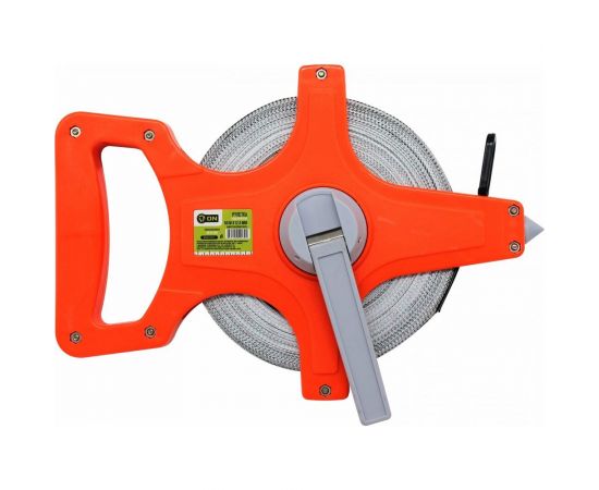 Геодезическая рулетка ON 50м x 12,5мм, фибергласовая лента, открытый корпус 05-02-050 