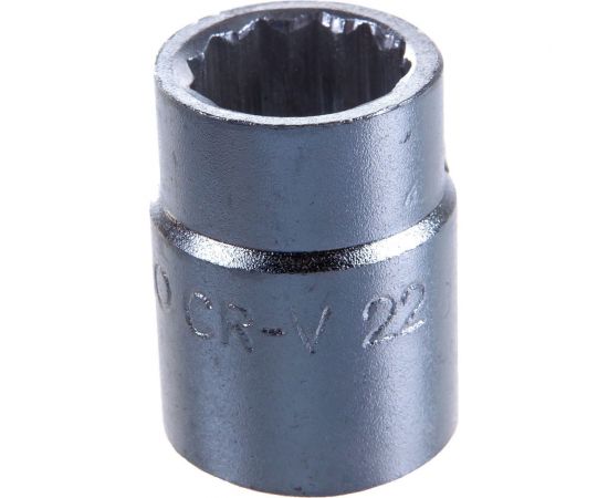 Головка торцевая 12-ти гранная, 22 мм, 3/4"" АвтоDело 39012 14600 