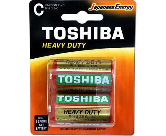 Солевой элемент питания Toshiba R14 KG 2/card 2401 