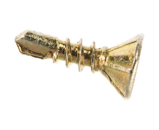 Оконный саморез Метизный двор 3,9x13 сверло, желтый, 1000 шт. 4607159062932 