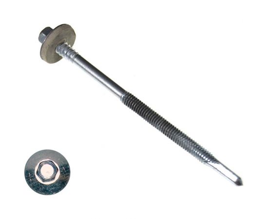 Саморез для сэндвич-панелей КРЕП-КОМП 6,3/5,5х105, 700 шт. сспк105 