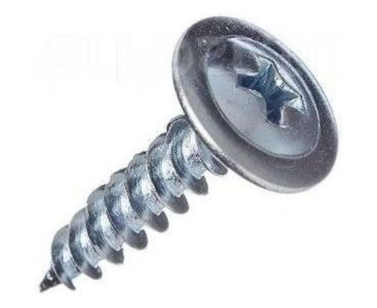 Саморез с прессшайбой Метизный двор 4,2х25 острый уп. 1 кг 4690441023360 