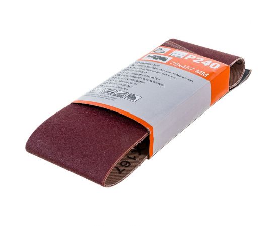 Шлифлента 3 шт, 75x457 мм, Р240 Gepard GP5008-240 – изображение 2
