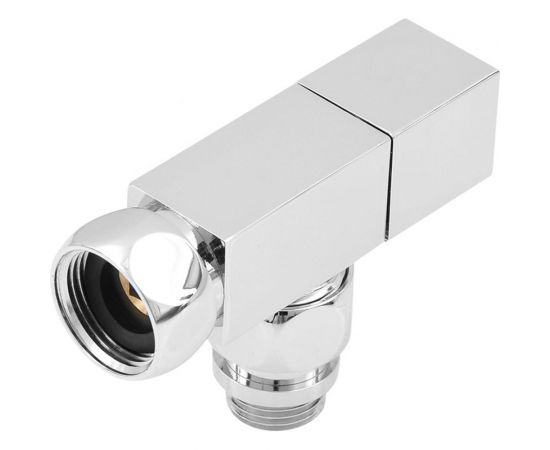 Угловой кран-Вентиль SG квадрат, ручка квадр, хром, 3/4х1/2 г/ш, 2 шт 01CH0405/2 – изображение 2