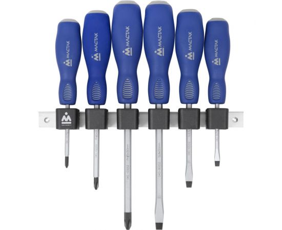 Набор силовых отвёрток 6шт МАСТАК 04-6GRB – изображение 2