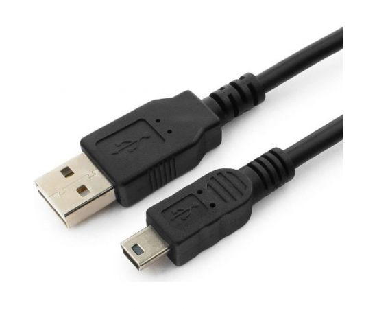 Кабель USB 2.0 Cablexpert USB AM/miniB 5P, мультиразъем, 1м, пакет CC-5PUSB2D-1M – изображение 2