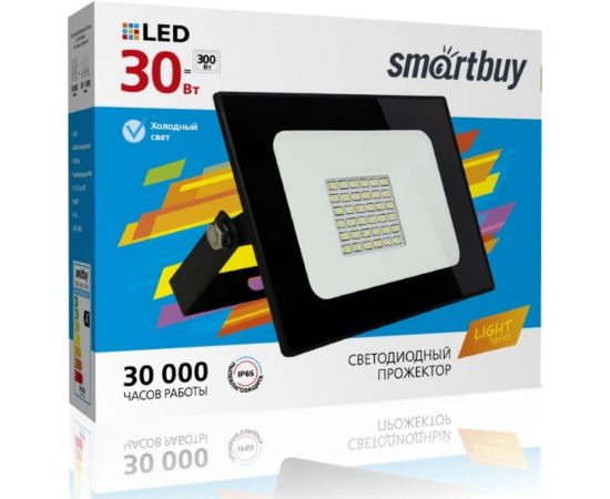 Светодиодный прожектор Smartbuy LED FL SMD LIGHT 30W, 6500K, IP65 SBL-FLLight-30-65K – изображение 2